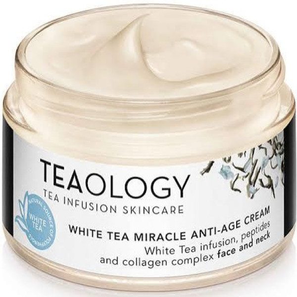 Tealogy Witte Thee Miracle Anti-aging Crème 50 Ml Vrouw