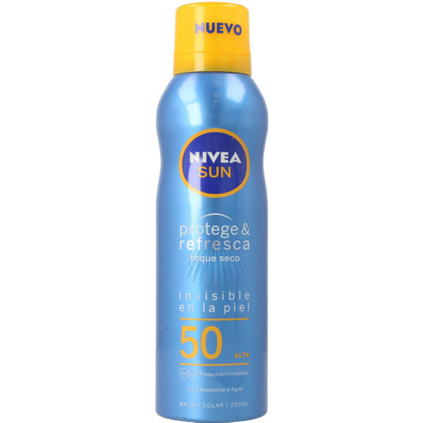Nivea Sun Protege&refresca Spray Spf50 200 Ml Unisex