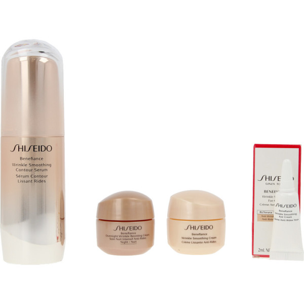 Shiseido Benefiance Wrinkle Smoothing Serum Lote 4 Piezas Unisex
