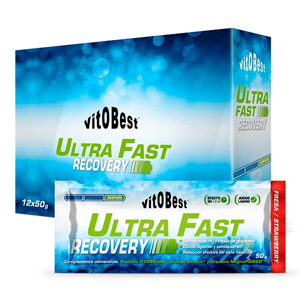 Vitobest Ultra Fast Recovery 12 Envelopes X 50 Gr