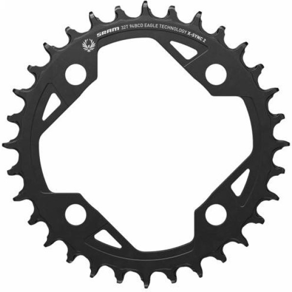 Sram Plato X-sync 2 Eagle E-mtb 32 Dientes 94 Bcd Negro Claro