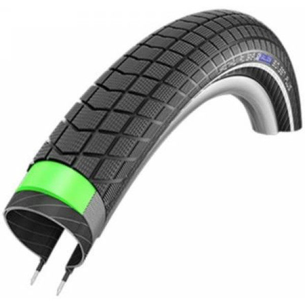 Schwalbe Pneu Big Ben Plus 28x2.15 Performance Snakeskin Greenguard Rigid Black Reflec. 55-622