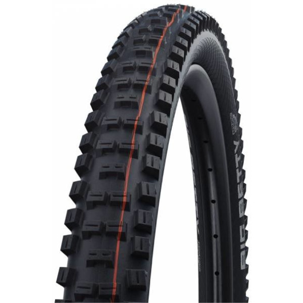 Schwalbe Tyre Big Betty 27.5x2.60 Hs608 Evo Super Gravity Addix Soft Tubeless Plegab. Noir 65-584
