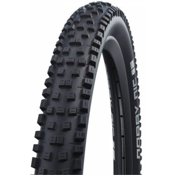Schwalbe Tyre Nobby Nic 26x2.35 Hs602 Perf Twinskin Tubeless Addix Folding Black 60-559