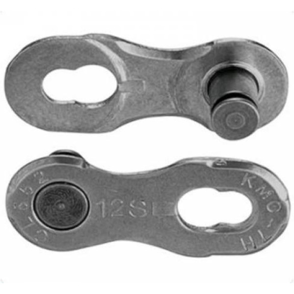 Kmc Chain Connector Dlc 11nr Ept 1/2x11/128 10v Argent (2 Unités)