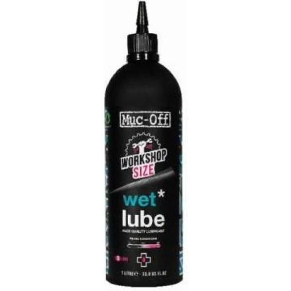 Muc-off Wet Weather Lube Lubrifiant pour chaînes Bouteille 1l