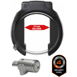 Trelock Candado Para Cuadro Rs 453 Protect-o-connect Para Bosch Powertube Negro Seguridad 4