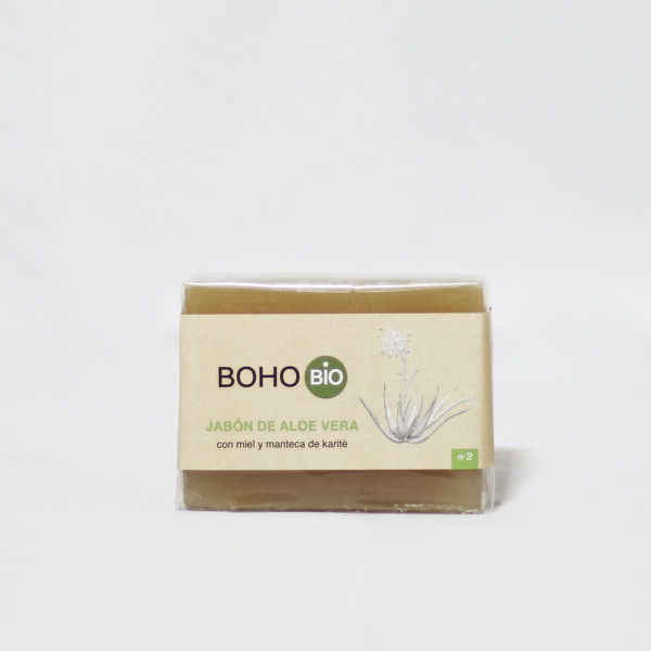 Boho Beauty Aloe-Honig-Seife M Karite Bio 100 Gr