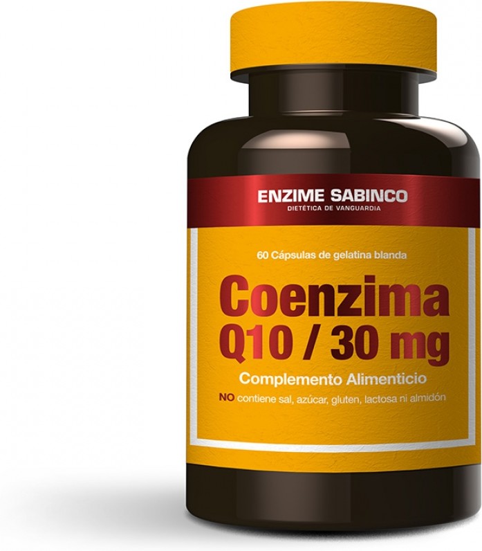 Enzimesab Coenzima Q10 30 Mg 60 Perlas-image