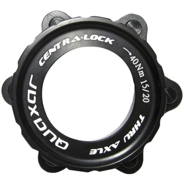 Fasi Adaptador Centerlock Negro Para 15-20 Mm (incluido Rockring)