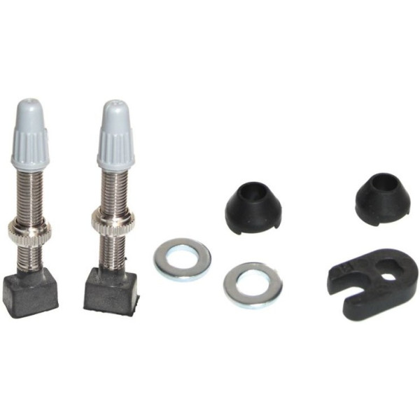 Fasi Juego De Valvulas Tubeless Ventil Caffelatex 40 Mm + Llave Valvula Presta