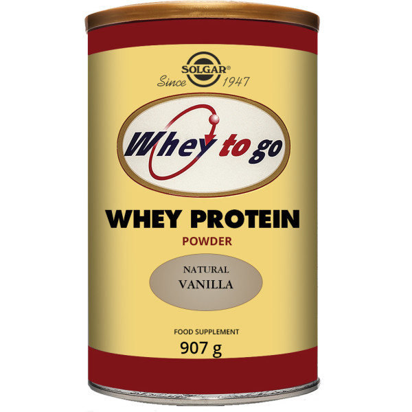 Solgar Whey To Go Protein Powder Vanilla 907 Gr