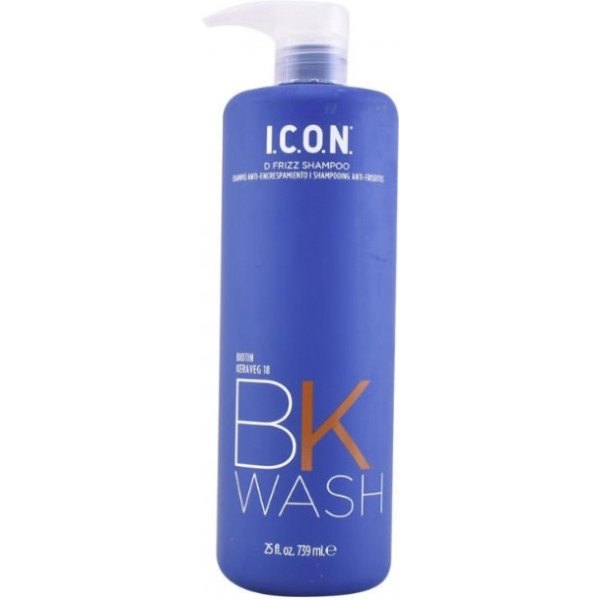 I.c.o.n. Bk Wash Frizz Shampoo 739 Ml Unisex