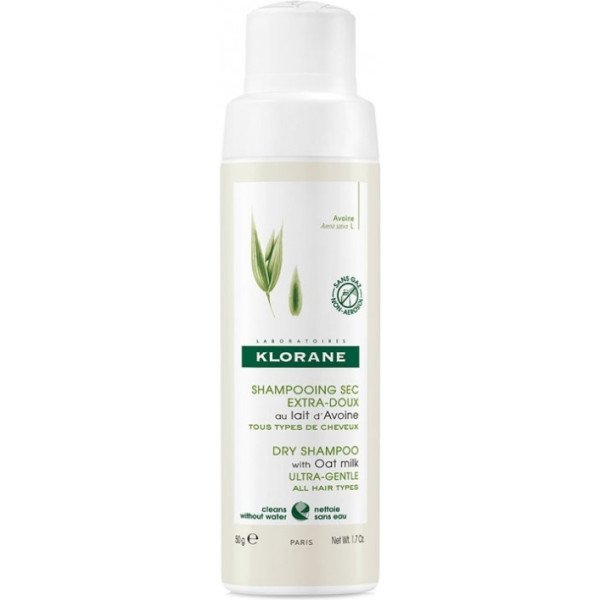 Klorane Dry Shampoo With Oat Milk Ultra-gentle All Hair Types 50 Gr Unisex
