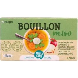 Cubos de caldo de legumes Terrasana com missô e sem fermento 6