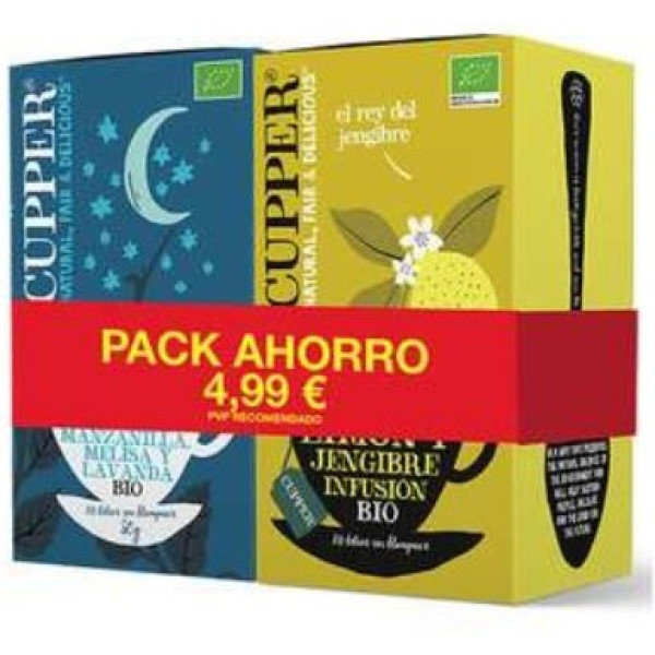 Cupper Bipack Ahorro Snore And Peace Limon Y Jengibre Bio