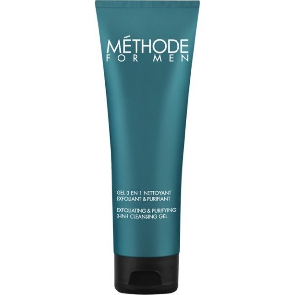 Jeanne Piaubert Méthode pour Homme Gel 3en1 Nettoyant Exfoliant & Purifiant 125 M Homme