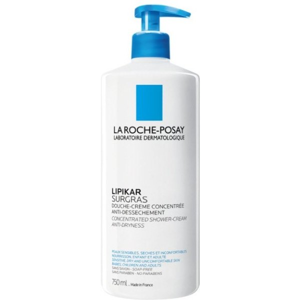 La Roche Posay Lipikar Surgras Douche-crème Concentrée 750 Ml Unisexe