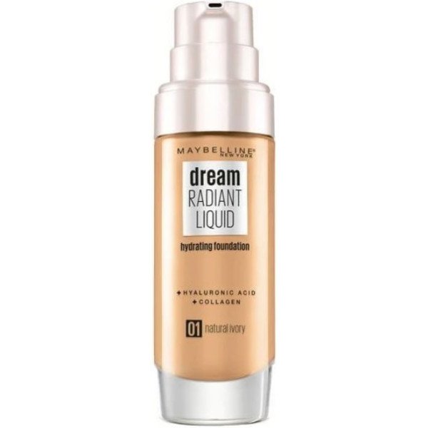 Maybelline Dream Radiant Liquid Hydrating Foundation 1-natural Unisex