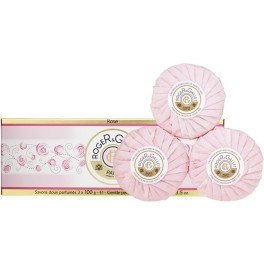 Roger & Gallet Rose Savons Doux Parfumés 3 X 100 Gr Unisex