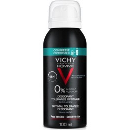 Vichy Homme Tolérance Optimale Sensitive Deodorante Spray 100 ml Unisex