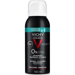 Vichy Homme Tolérance Optimale Sensitive Déodorant Spray 100 ml mixte