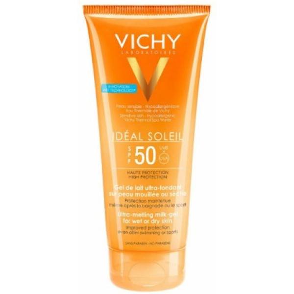 Vichy Capital Soleil Gel De Lait Fondant Spf50 200 Ml Unisexe