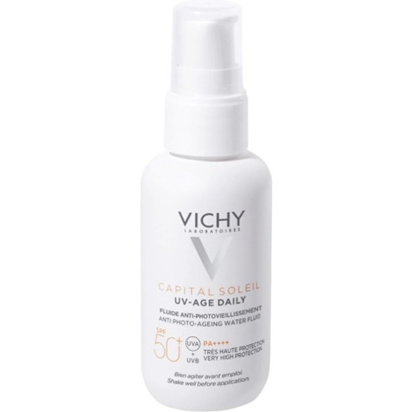 Vichy Capital Soleil UV-AGE Dagelijkse Watervloeistof SPF50+ 40 ml Unisex