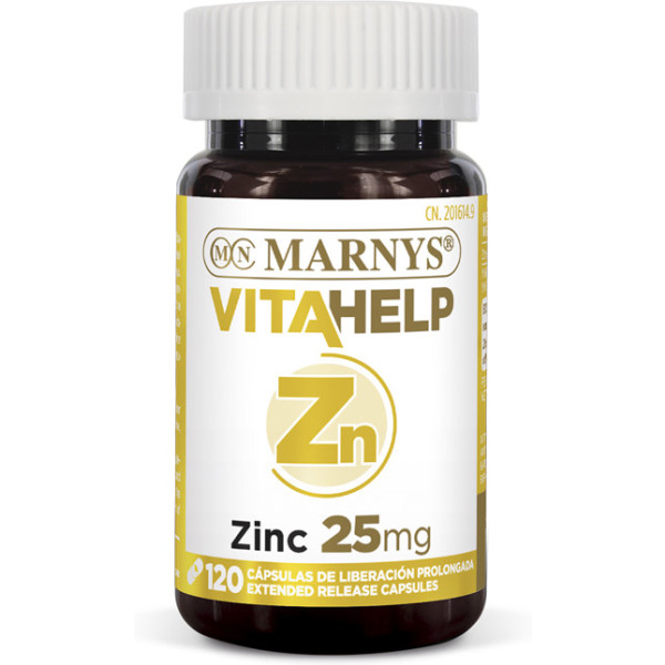 Marnys Vitahelp Zinc 25 Mg 120 Perles