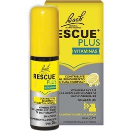 Flores de Bach Bach Rescue Plus Vitaminas Spray 20 ml