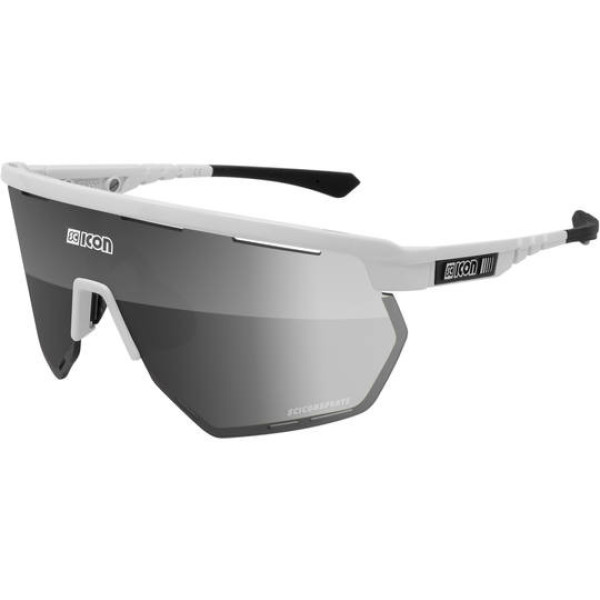 Scicon Aerowing Scnpp Goggles Multi-reflective Lens Silver/White Frame