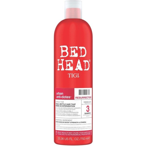 Tigi Bed Head Urban Anti-dotes Resurrection Shampooing 750 Ml Unisexe