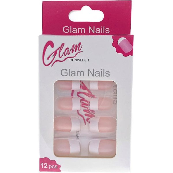 Unhas Glam Of Sweden Fr Manicure Rosa Claro 12 Gr Mulher