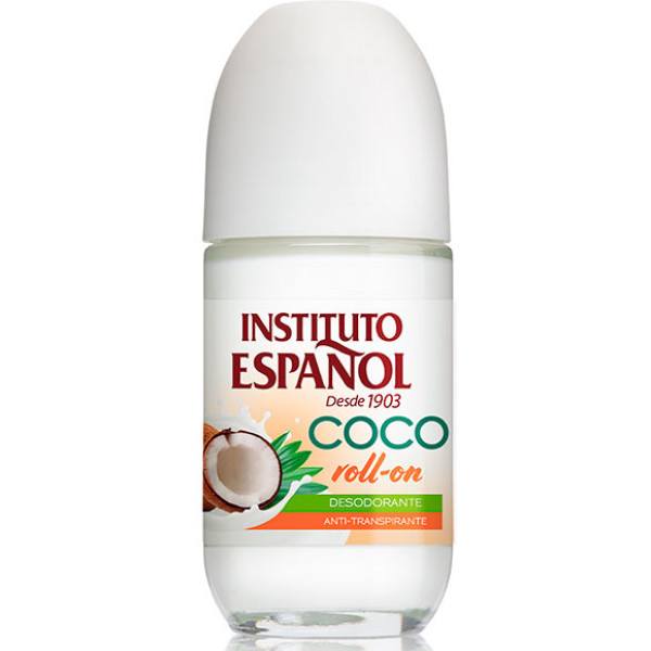 Instituto Español Coconut Deodorant Roll-on Antitranspirant 75 ml Unisex