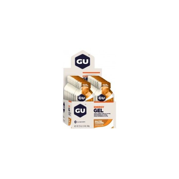 GU Energy Gel con 20 mg de Cafeína - 24 geles x 32 gr