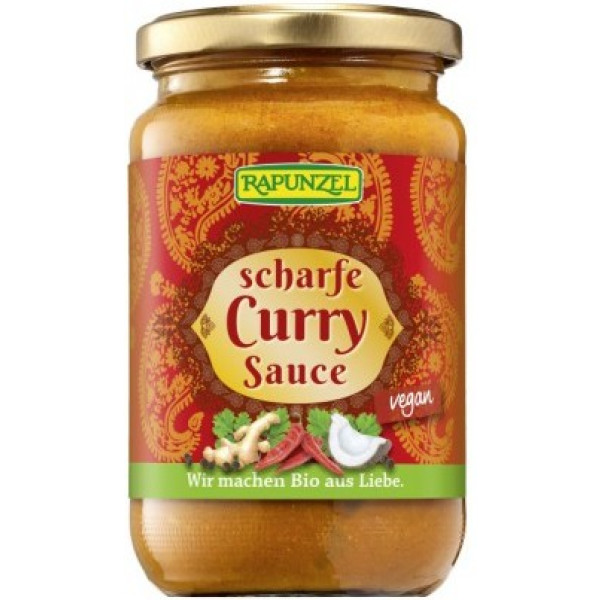 Molho Curry Picante Rapunzel Rapunzel 350ml