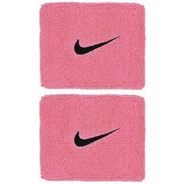 Nike Muñequeras Swoosh Unisex Rosa