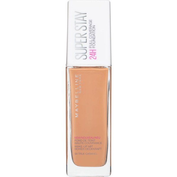 Maybelline Superstay 24h Full Coverage Foundation 060-caramel 30 Ml Unisex