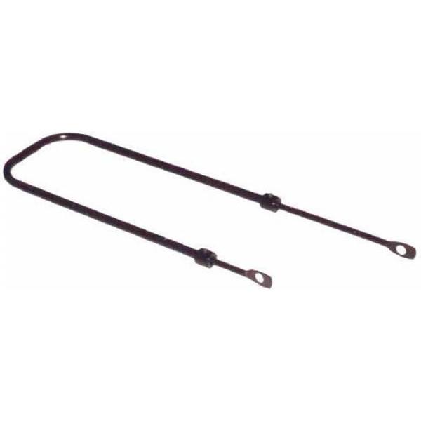 Support de gaine de basilic Support de fourche Boston pour montage de panier réglable 330-530 Mm acier noir