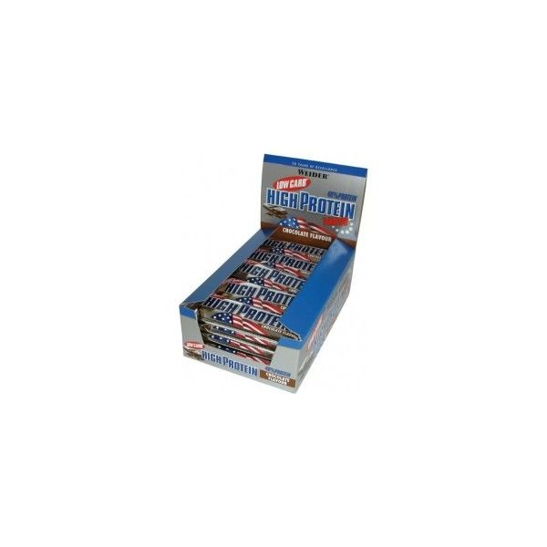 Weider 40% Low Carb High Protein Bar 24 bars x 50 gr