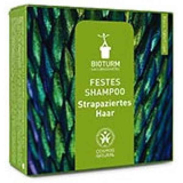 Bioturm Naturkosmetik Shampoing Solide Répare Cheveux Abîmés 100 Gr Vegan