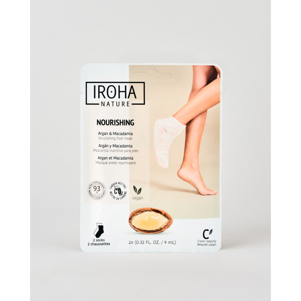Iroha Nature Argan Nourishing Mask Socks -