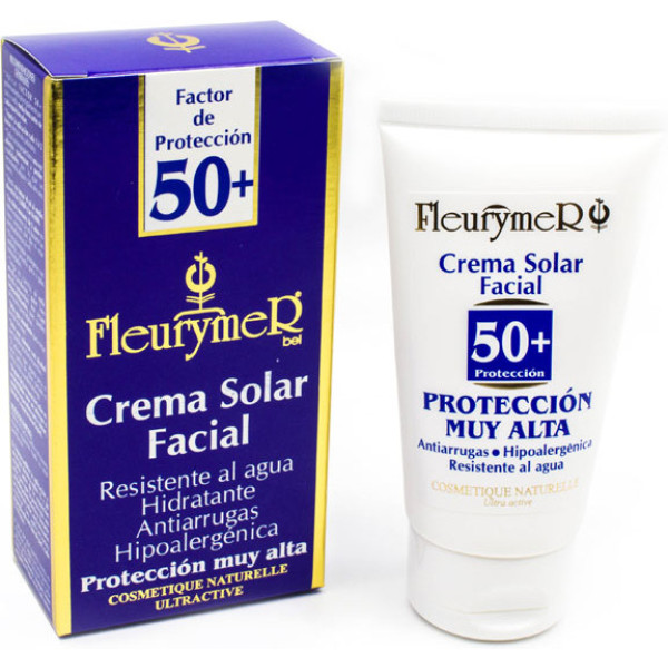 Fleurymer Crème Solaire Visage Spf 50+ (Plus) 80 Ml