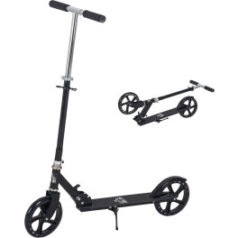 Homcom Patinete Plegable Para Niños De +5 Años Scooter Infantil Manillar Ajustable En Altura De 4 Niveles Con Freno 88x37x75-1