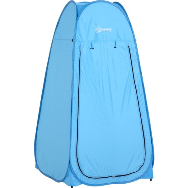 Outsunny  ® Tienda De Campaña 100x100x185cm Instantánea Tipo Carpa Ducha Cambiador Wc Impermeable - Para Camping