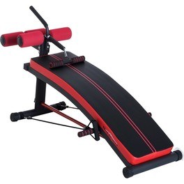 Homcom Banco De Musculación Banco Abdominal Pesas Estiramiento De Brazos Multifuncional Para Fitness Con 2 Cuerdas Expansor Ace