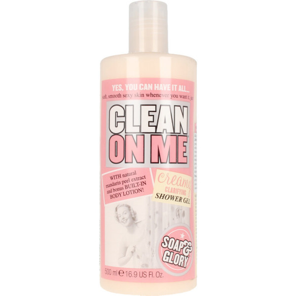 Soap & Glory Clean On Me Creamy Clarifying Shower Gel 500 Ml Unisex