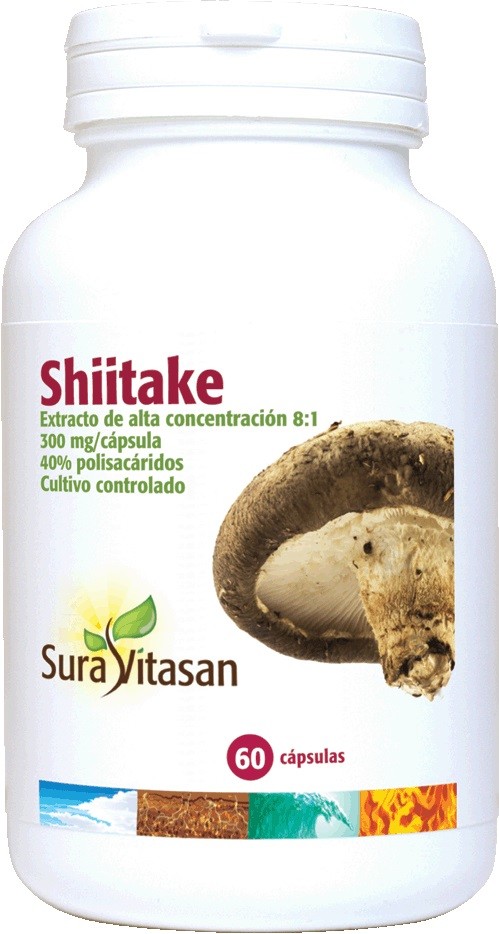 Sura Vitasan Shiitake 300 Mg 60 Vcaps-image