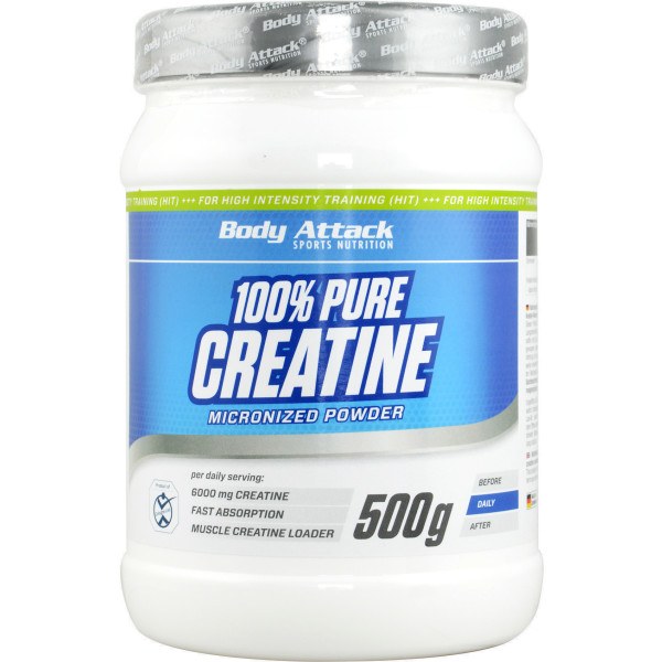 Body Attack Muscle Creatine Creapure 500 G