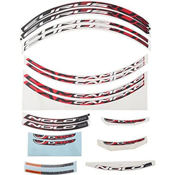 Kit d'autocollants de plateau Campagnolo Eurus 2010 (avant/arrière)